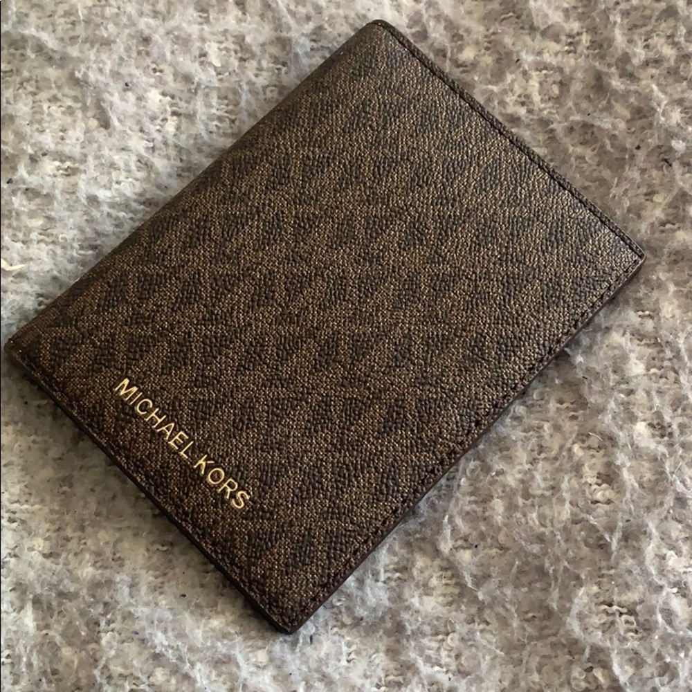 Michael Kors passport wallet